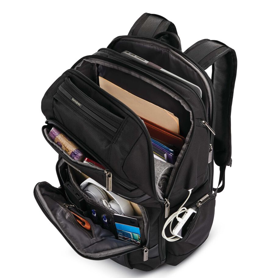 Samsonite Tectonic 2 Sweetwater Backpack — Black, detail view