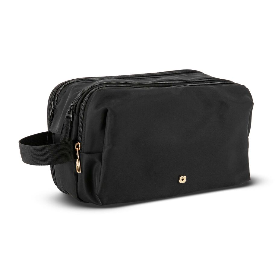 Samsonite Companion Bags - Top Zip Deluxe Ladies Travel Kit — Black