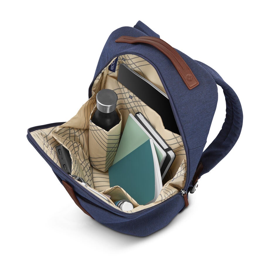 Samsonite Virtuosa Backpack — Navy, detail view