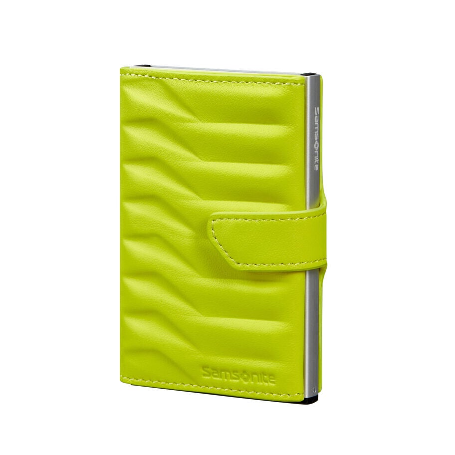 Samsonite Alu Fit X Proxis Slide-Up Wallet — Lime