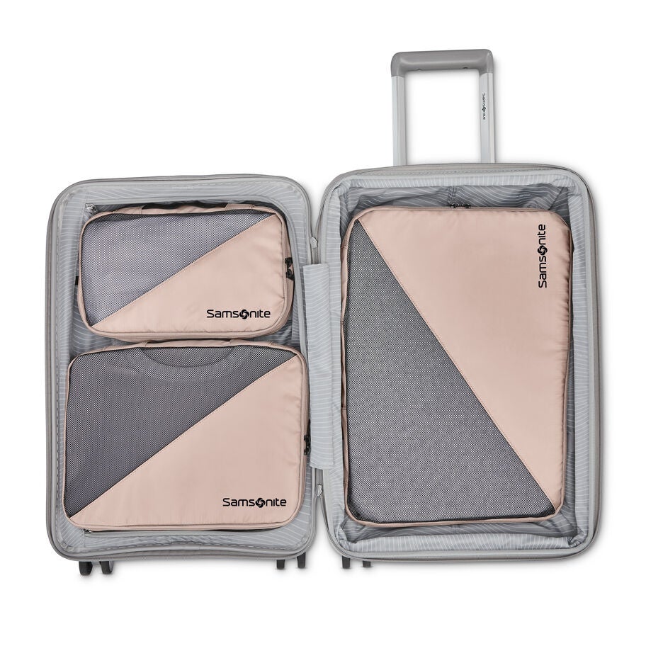 Samsonite Travel Accessories - 3 Piece Compression Packing Cubes — Dusty Rose, detail view