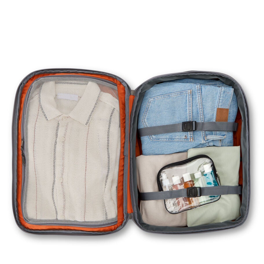 Samsonite Mother Lode Junior Backpack — Heathered Graphite, detail view