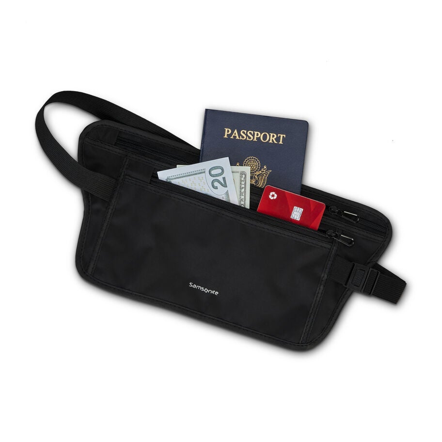 Samsonite Accessory - RFID Waist Belt — Black, detail view