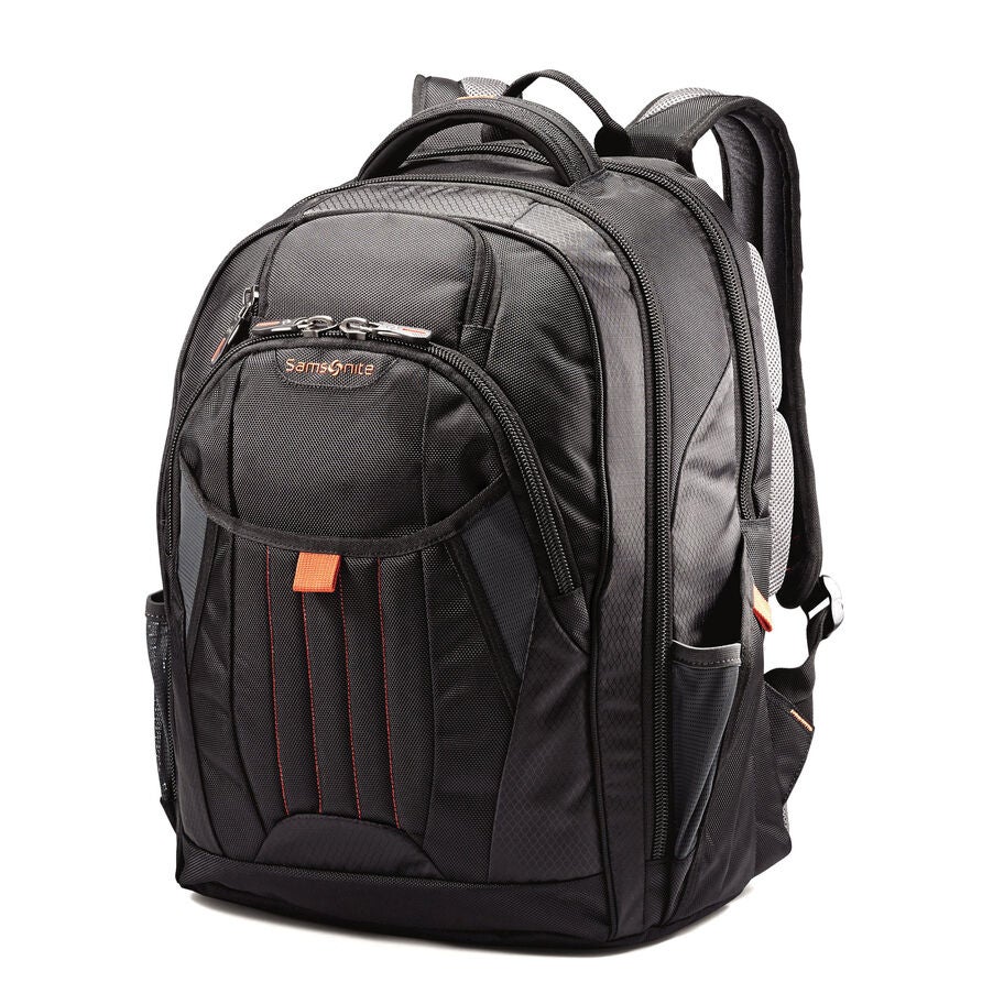 Samsonite Tectonic 2 Large Backpack — Black/Orange