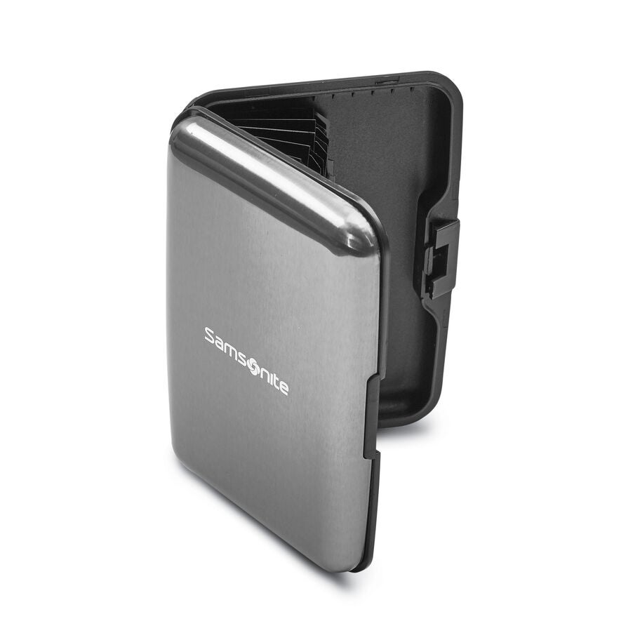 Samsonite Travel Accessories - Aluminum RFID Case — Gun Metal