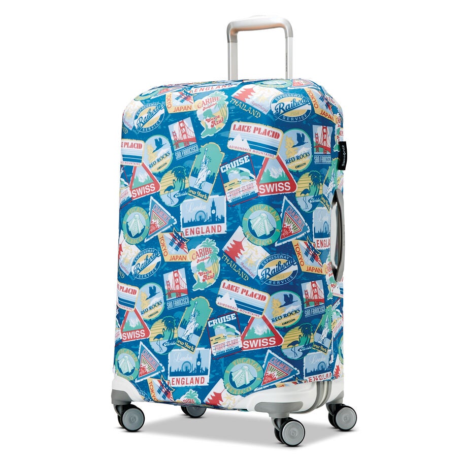 Samsonite Travel Accessories Printed Luggage Cover (X-Large) — City Print