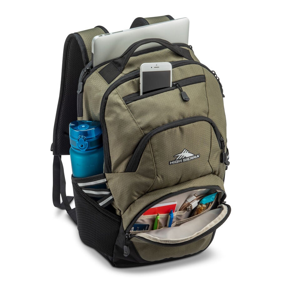 High Sierra BTS Swoop SG Backpack — Olive