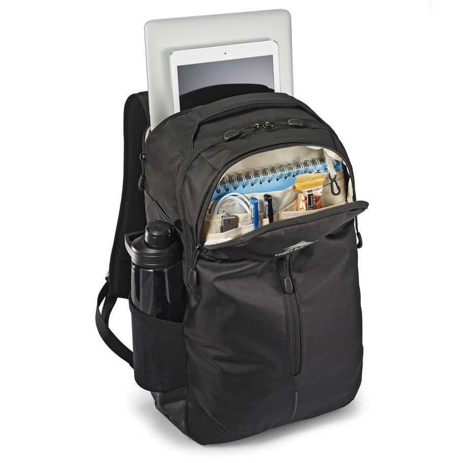 High Sierra BTS Swerve Pro Backpack — Black