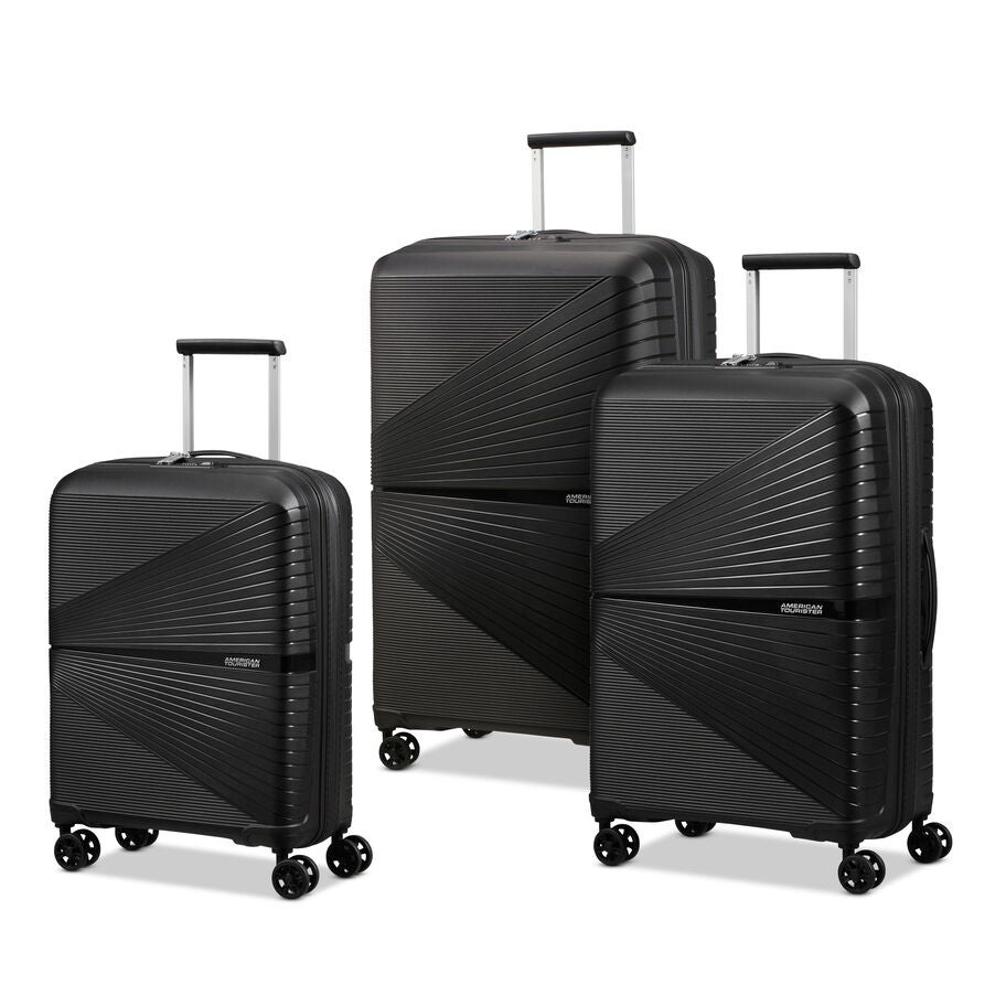 American Tourister Airconic 3 Piece Set — Onyx Black