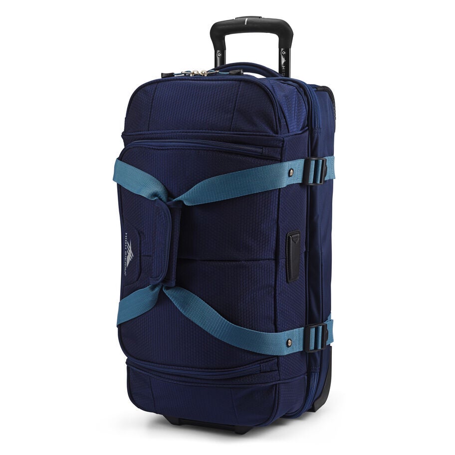 High Sierra Fairlead 22" Drop Bottom Duffle — True Navy/Graphite Blue