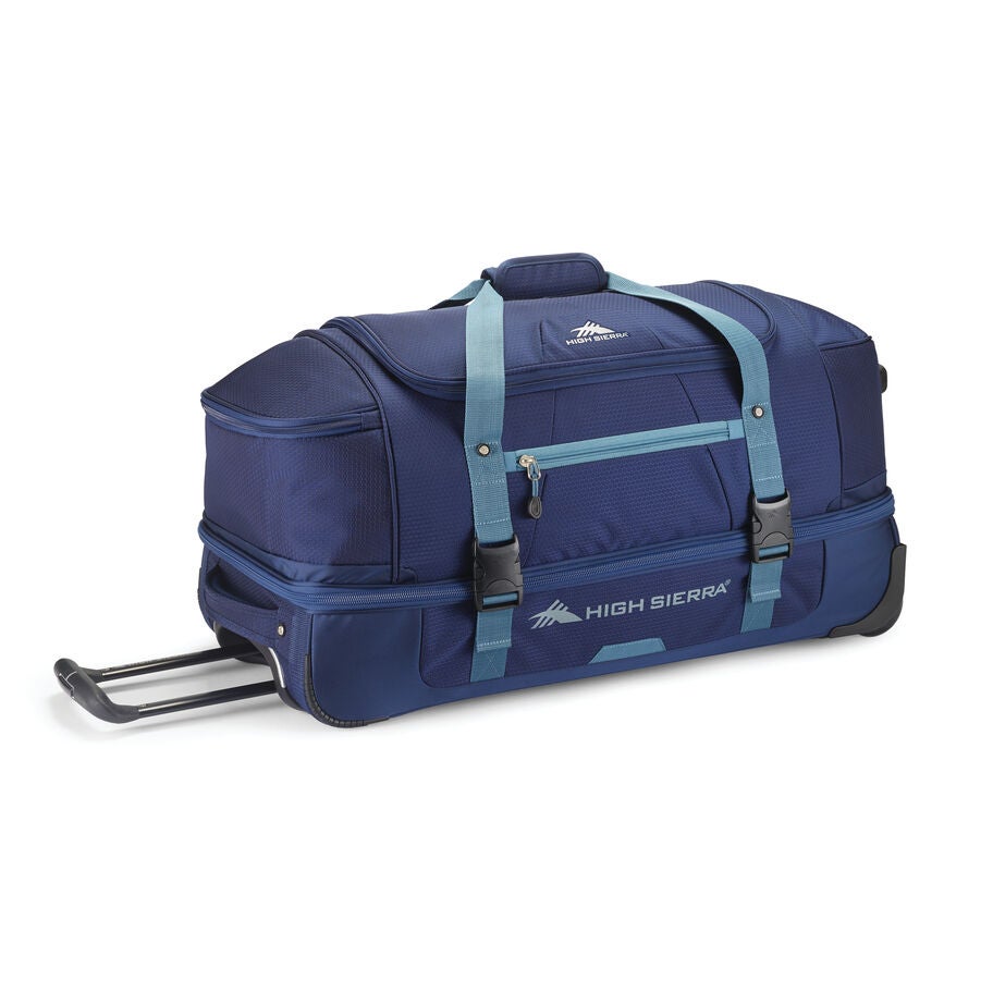High Sierra Fairlead 28" Drop Bottom Duffle — True Navy/Graphite Blue