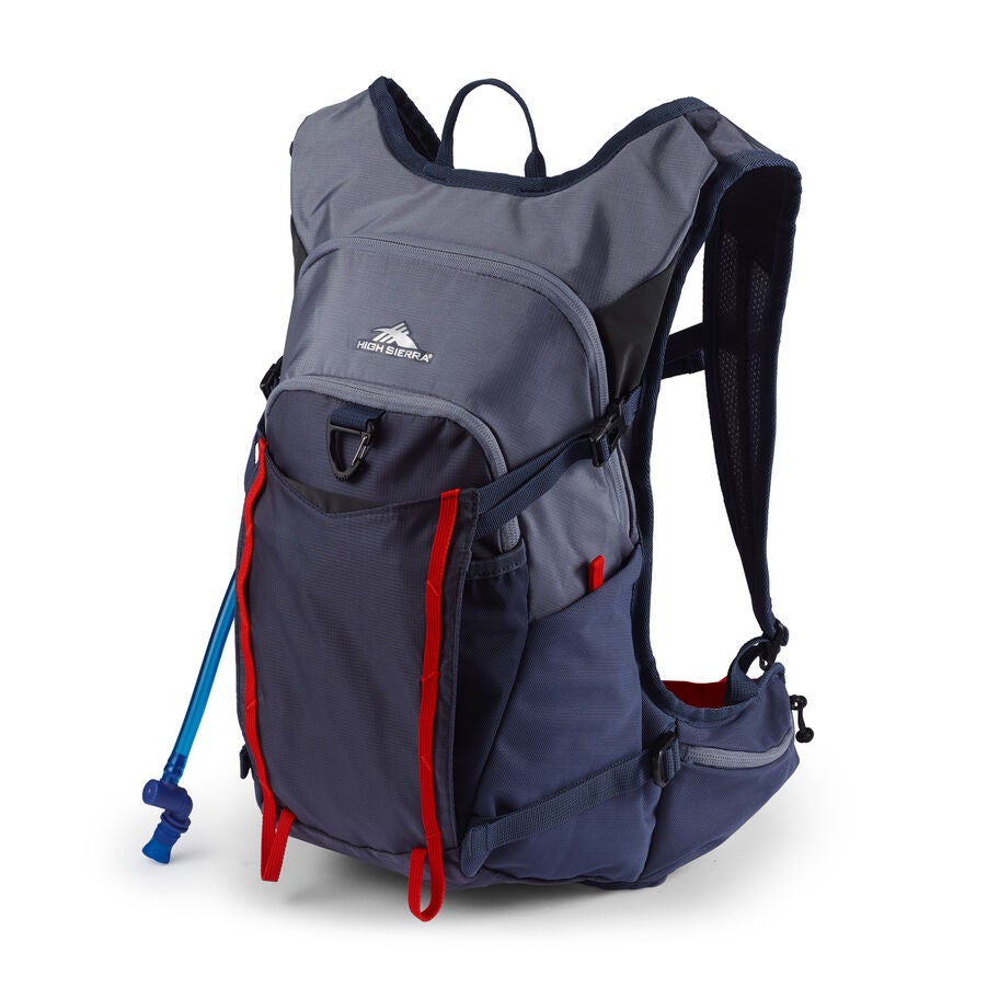 High Sierra Hydrahike 2.0 16L Chill Hydration Pack — Grey Blue