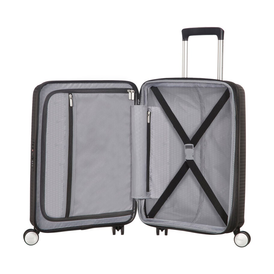 American Tourister Curio Spinner Carry-On — Bass Black