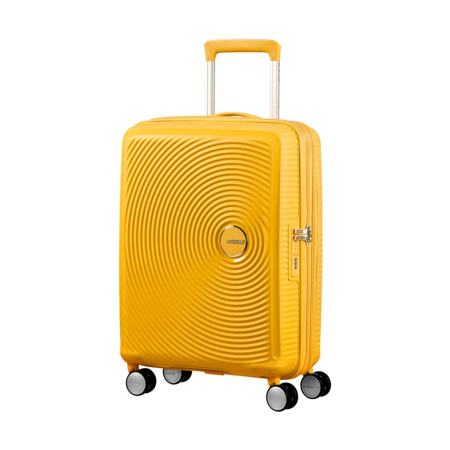 American Tourister Curio Spinner Carry-On — Golden Yellow