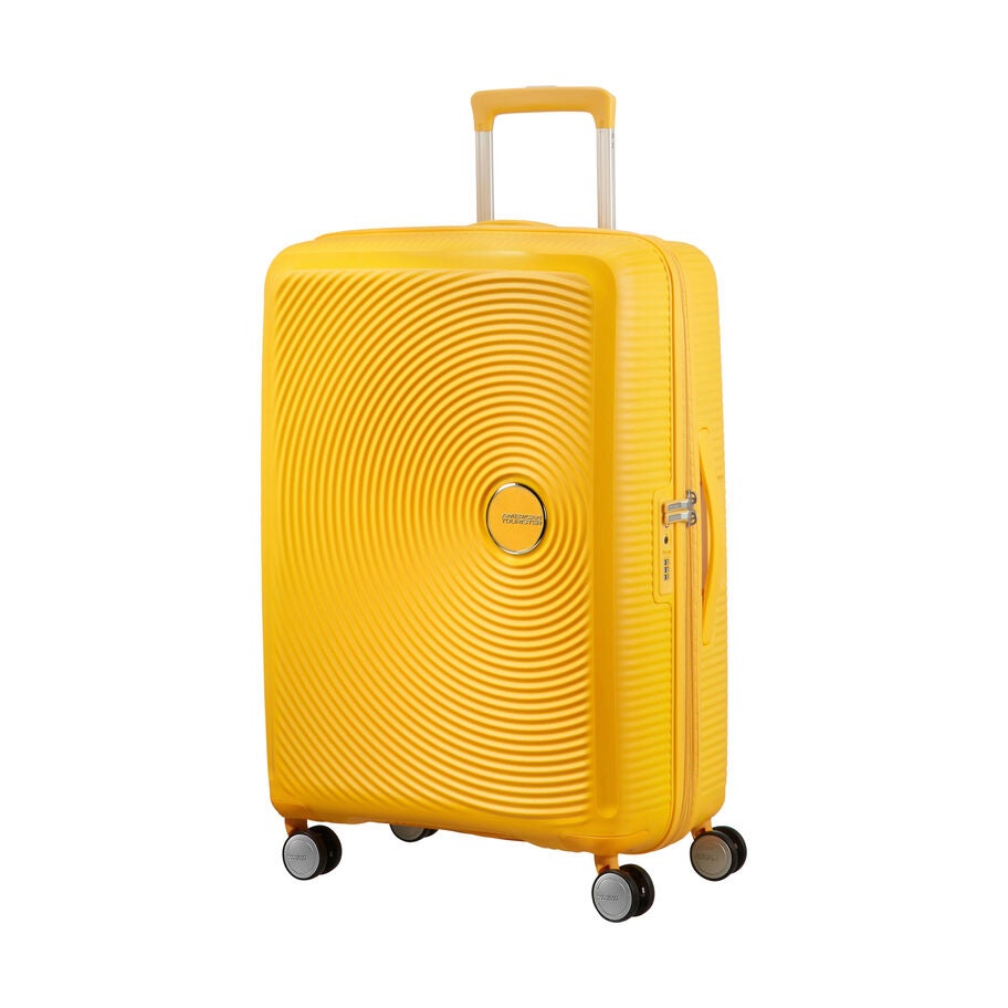 American Tourister Curio Spinner Medium — Golden Yellow