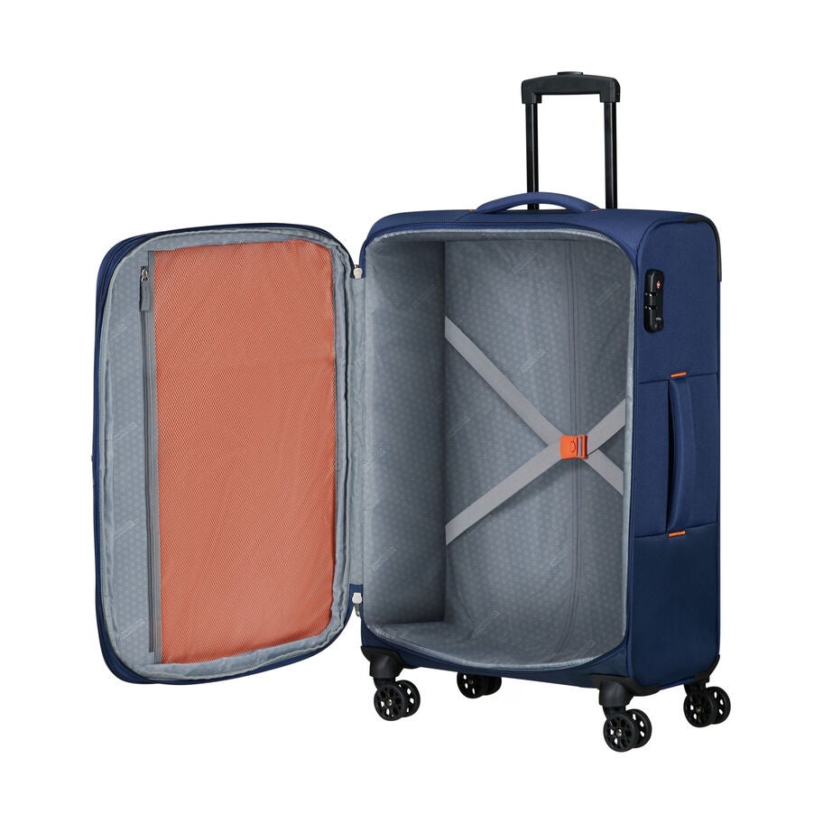 American Tourister Sun Break Spinner Medium — Navy