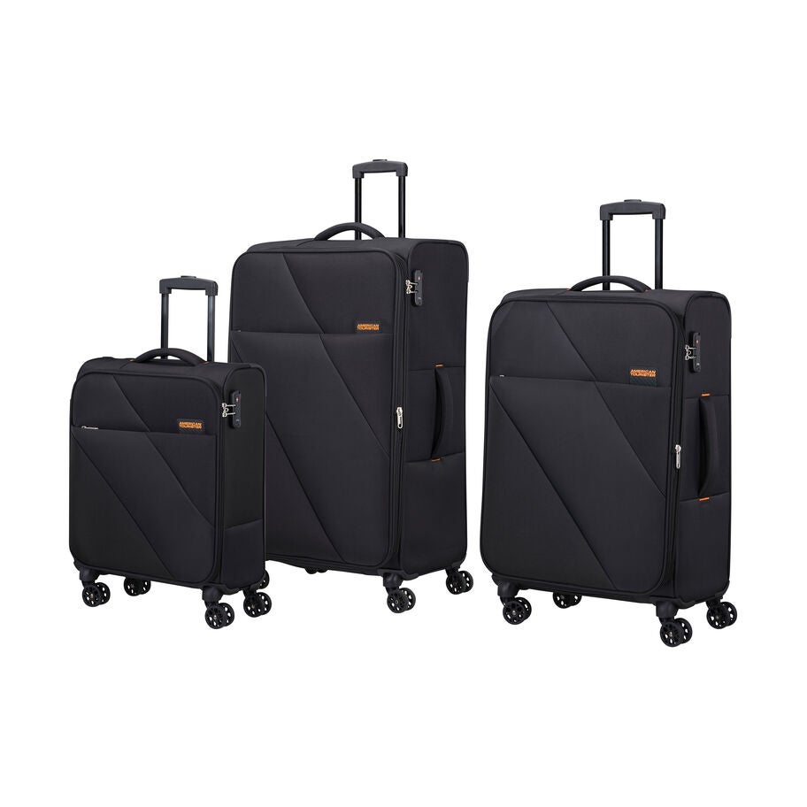 American Tourister Sun Break 3 Piece Set (CO/M/L) — Black