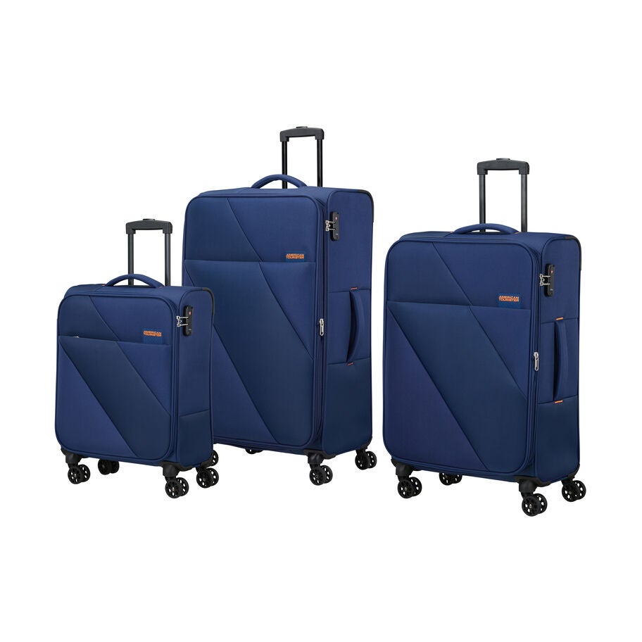 American Tourister Sun Break 3 Piece Set (CO/M/L) — Navy