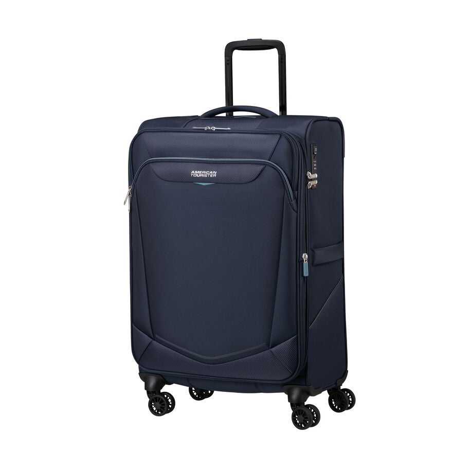 American Tourister SummerRide Spinner Medium — Navy