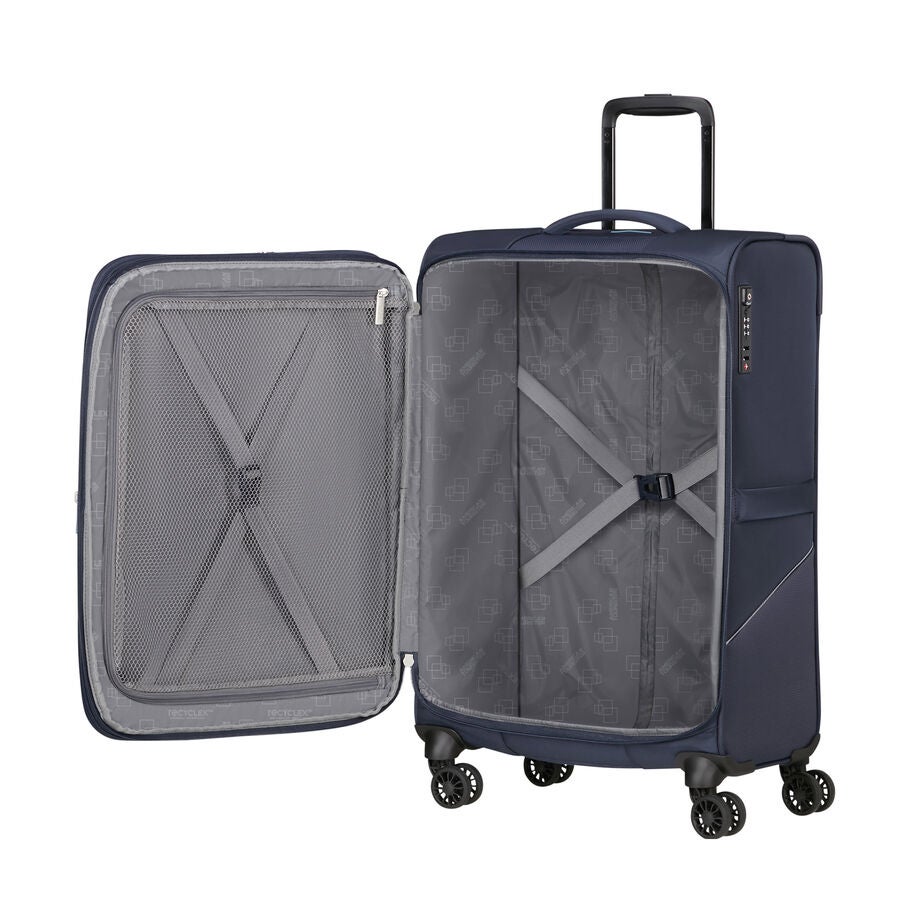 American Tourister SummerRide Spinner Medium — Navy