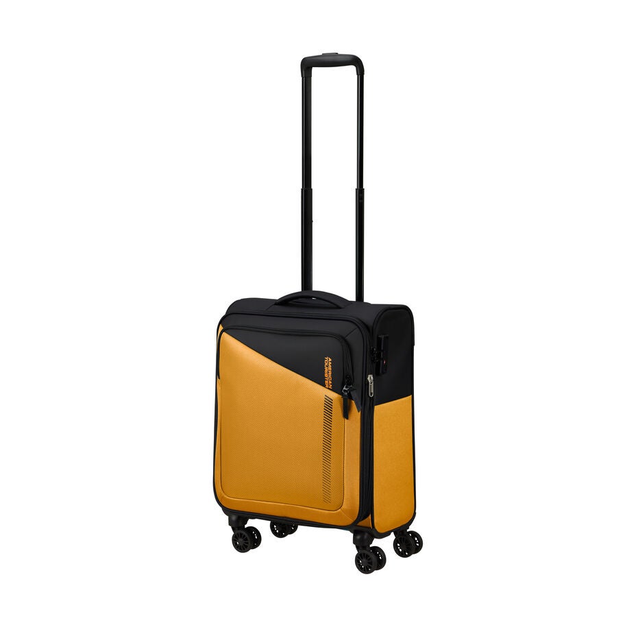 American Tourister Daring Dash Spinner Carry-On — Black/Yellow