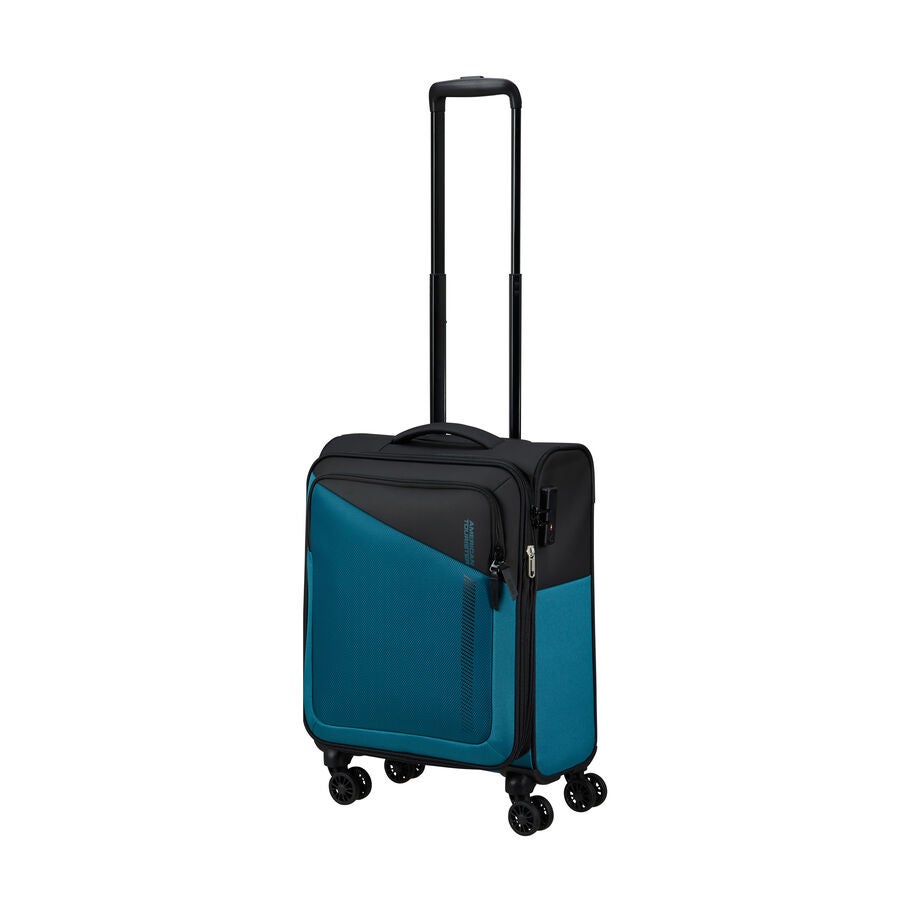 American Tourister Daring Dash Spinner Carry-On — Black/Blue