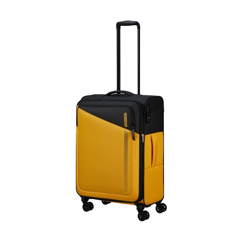 American Tourister Daring Dash Spinner Medium — Black/Yellow