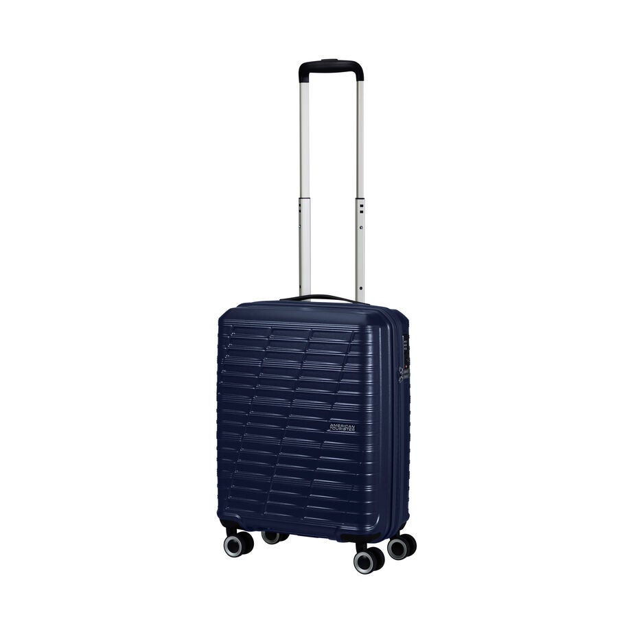 American Tourister Surftime Spinner Carry-On — Metallic Blue