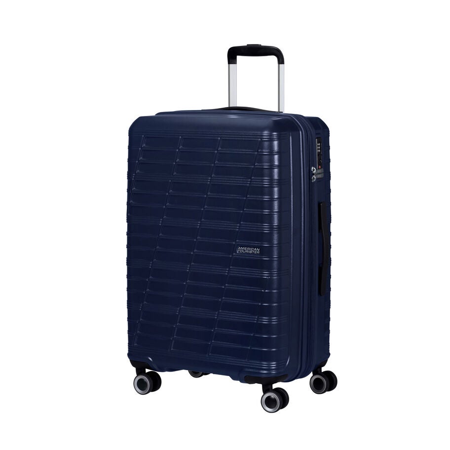 American Tourister Surftime Spinner Medium — Metallic Blue