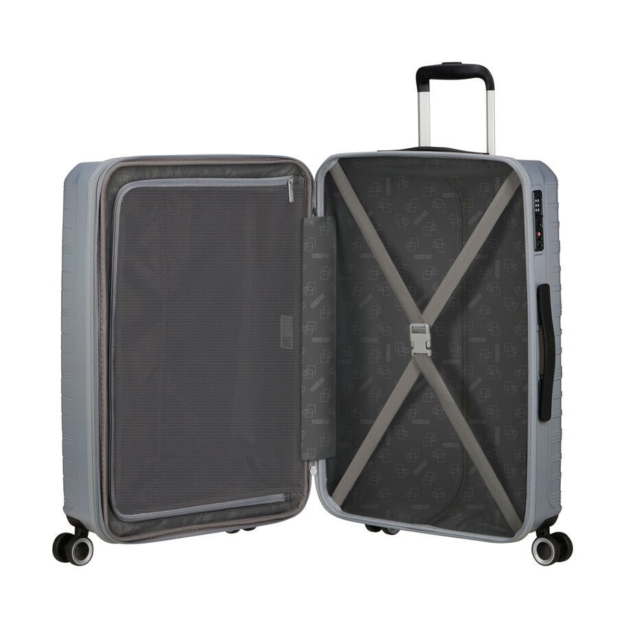 American Tourister Surftime Spinner Medium — Silver