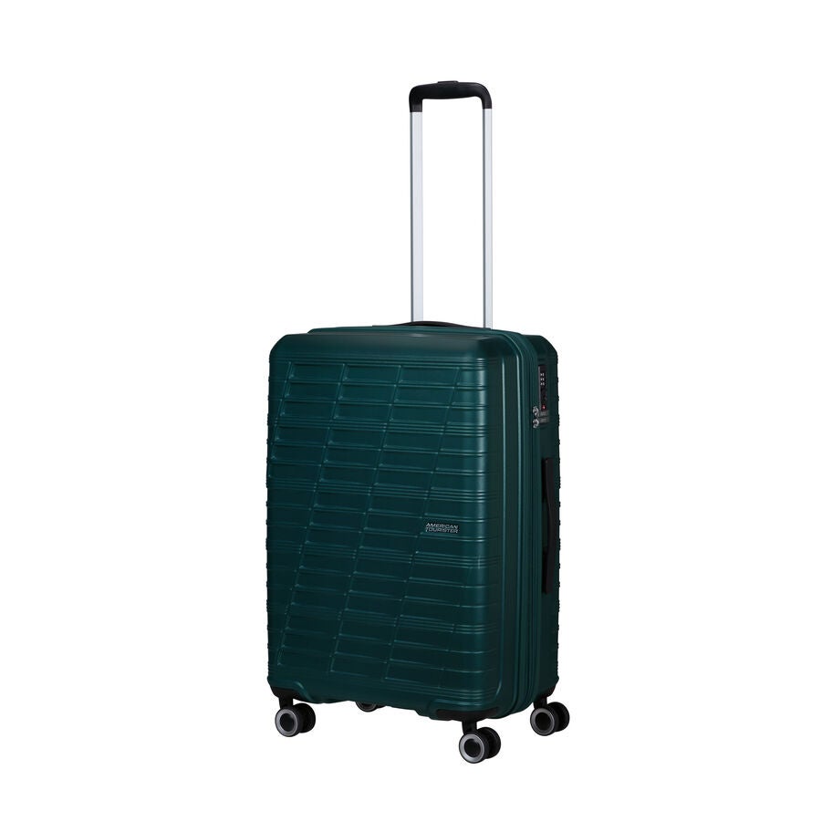 American Tourister Surftime Spinner Medium — Metallic Teal