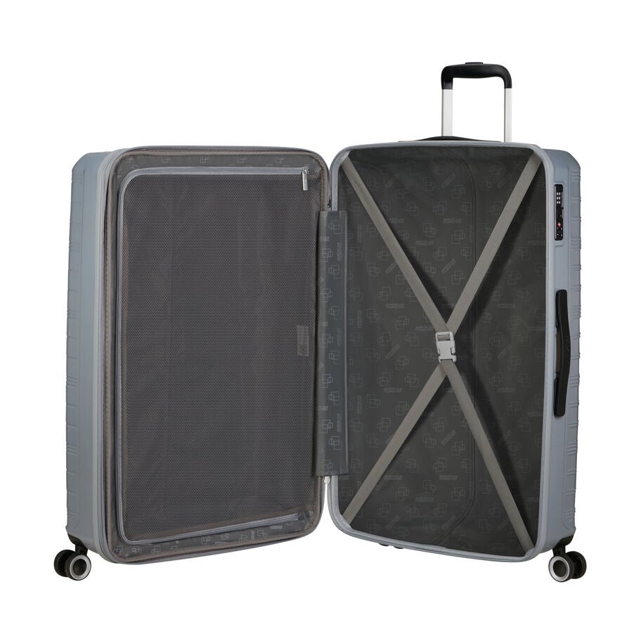 American Tourister Surftime Spinner Large — Silver