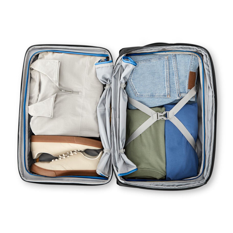 High Sierra Hi-Life 3-in-1 Convertible Wheeled Backpack — Black/Blue