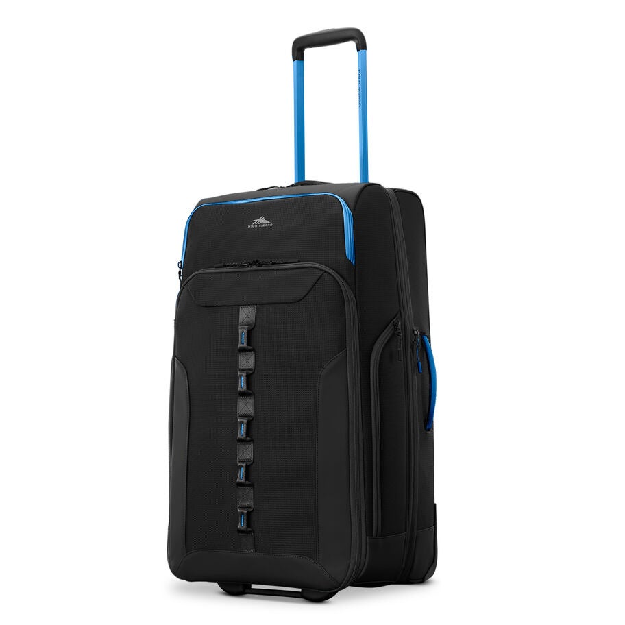 High Sierra Hi-Life Wheeled Duffle (28") — Black/Blue
