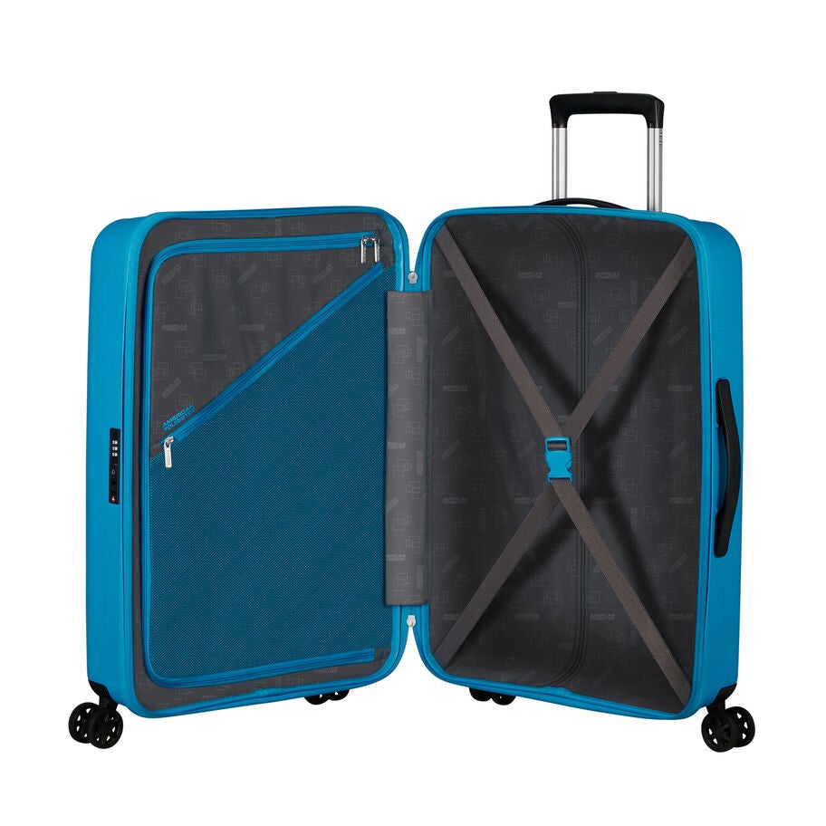 American Tourister Rejoy Spinner Medium — Azure Blue