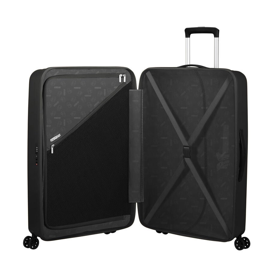 American Tourister Rejoy Spinner Large — True Black