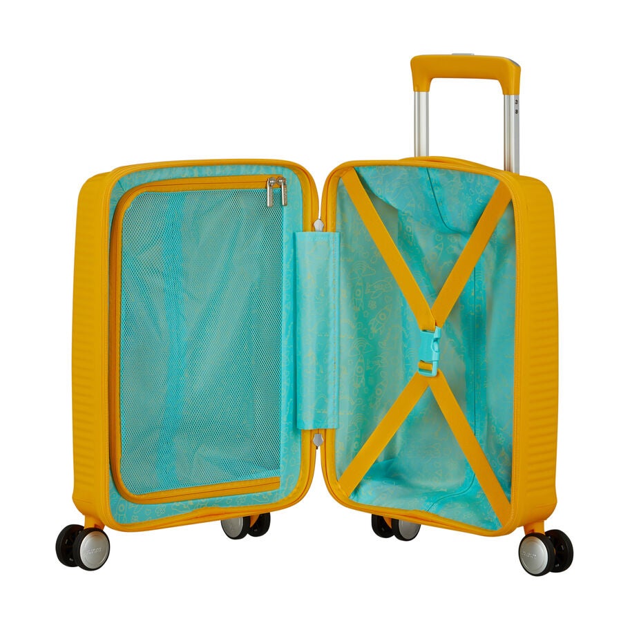 American Tourister Little Curio Spinner Carry-On Kids — Golden Yellow
