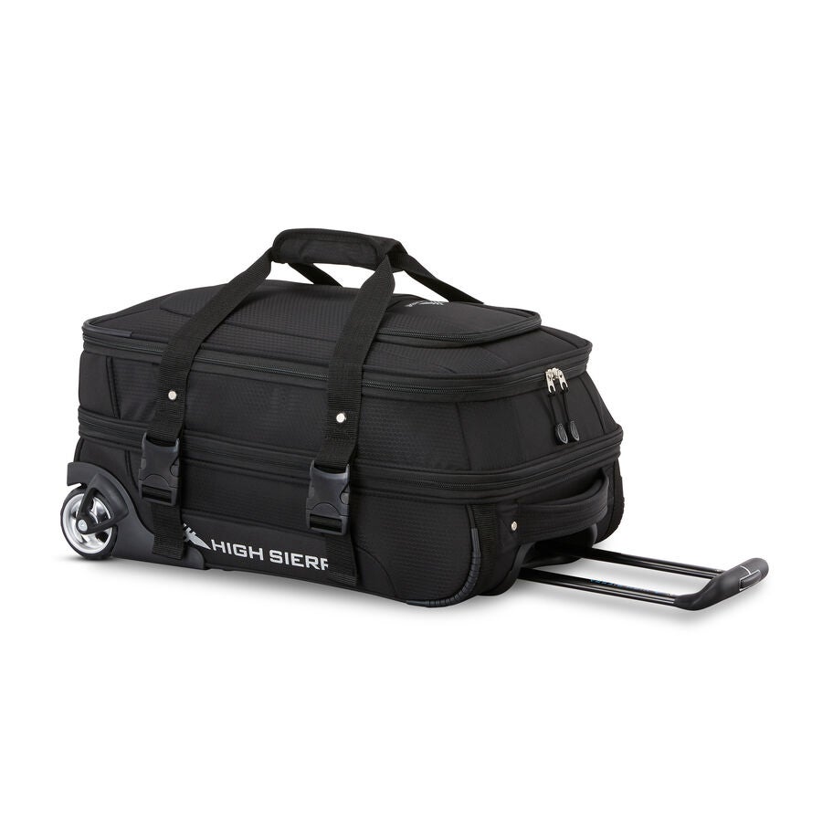 High Sierra Pendall Carry-On Wheeled Duffle — Black