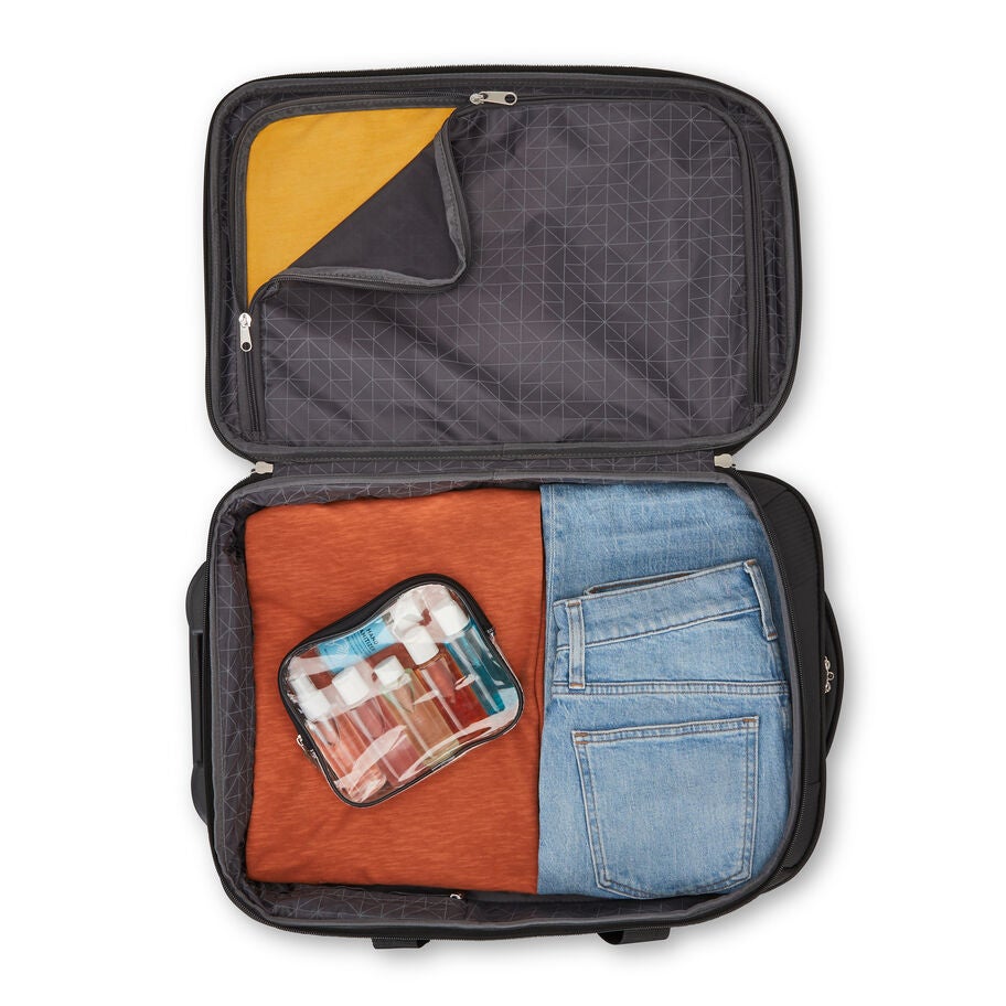 High Sierra Pendall Carry-On Wheeled Duffle — Black