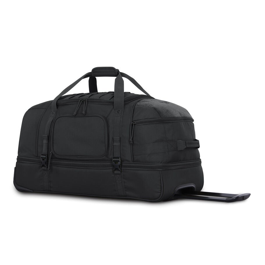 High Sierra Pathsetter 28" Wheeled Duffle — Black