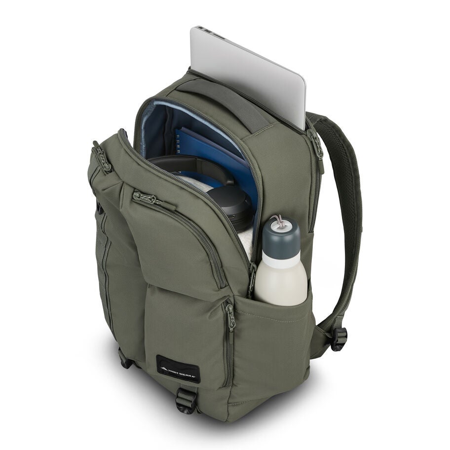 High Sierra Lineage Backpack — Olive