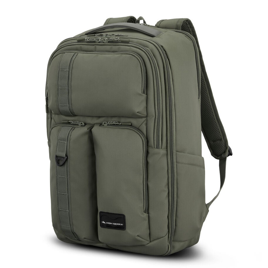 High Sierra Lineage Travel Backpack — Olive