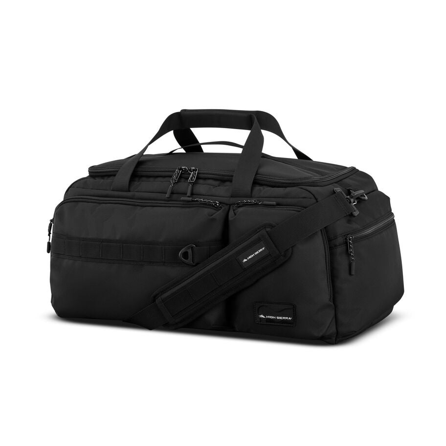 High Sierra Lineage Duffle — Black