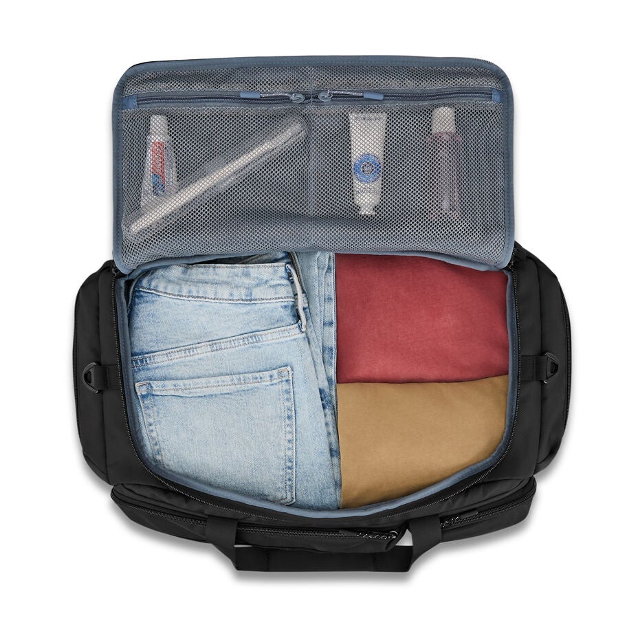 High Sierra Lineage Duffle — Black
