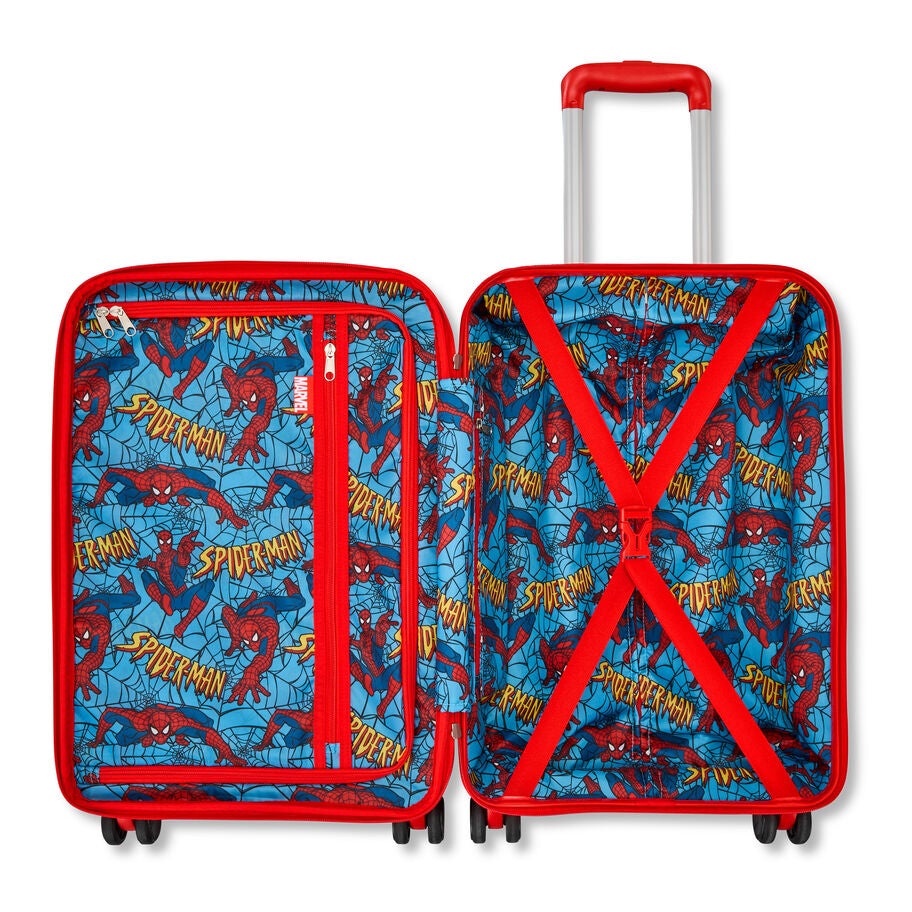 Spiderman Carry-On Spinner — Bright Red