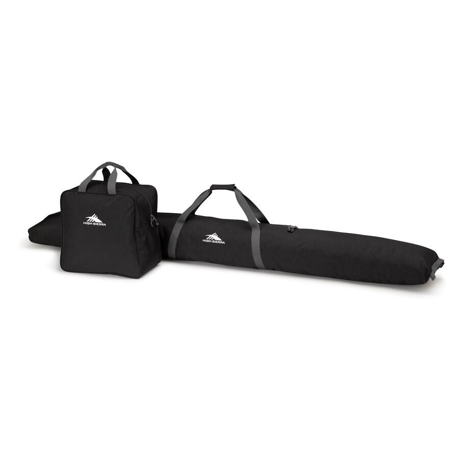 High Sierra Ski Bag and Boot Bag Combo — Black/Mercury