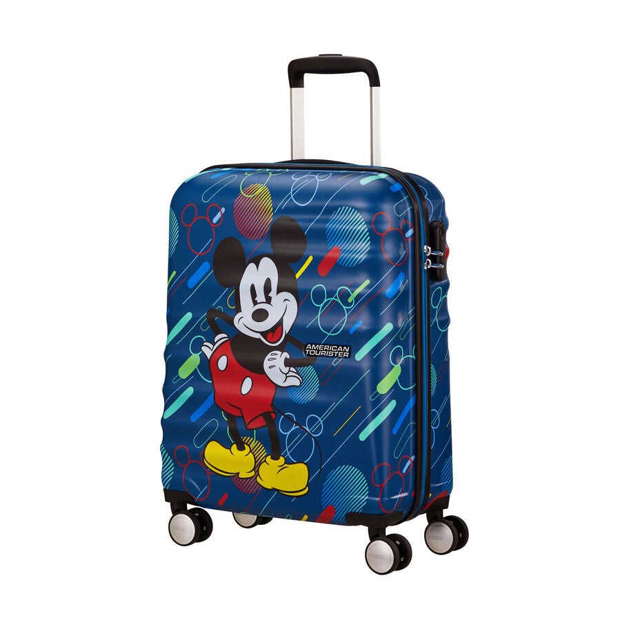 American Tourister Disney Wavebreaker Spinner Carry-On — Mickey Future Pop