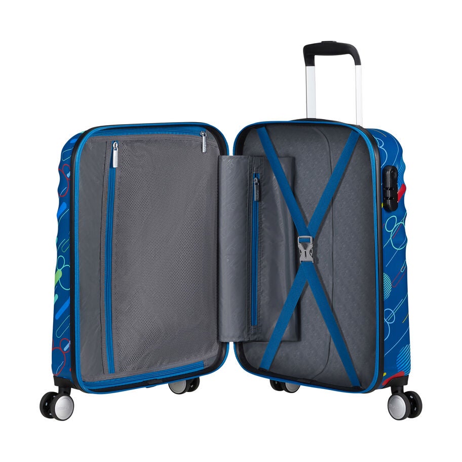 American Tourister Disney Wavebreaker Spinner Carry-On — Mickey Future Pop