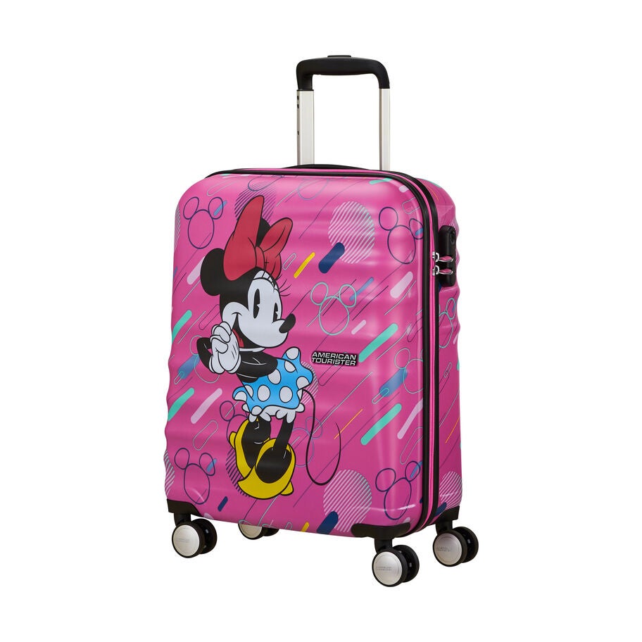 American Tourister Disney Wavebreaker Spinner Carry-On — Minnie Future Pop