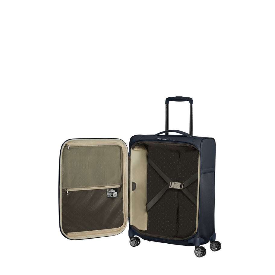 Samsonite Airea Spinner Carry-On — Dark Blue, detail view